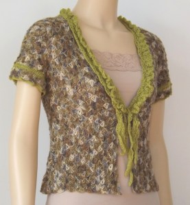 Frilly Summer Cardigan by Susan Walsh
