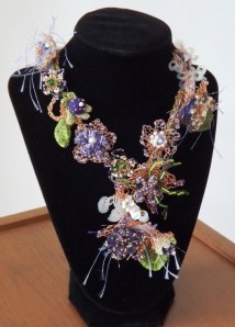 Purple Cascade by Jean DeMouy