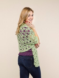 Shawl Collar Stole back